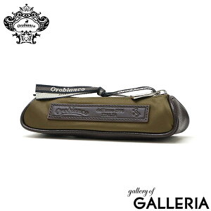 【最大48倍 10/30限定】【日本正規品】 オロビアンコ ペンケース おしゃれ シンプル Orobianco 筆箱 筆入れ ミニポーチ 小物入れ 大人 ブランド 小さめ ナイロン 革 レザー レザーコンビ メンズ