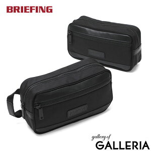 【最大39倍 10/30限定】 ノベルティ付 【日本正規品】 ブリーフィング ポーチ メンズ 小物入れ おしゃれ ブランド BRIEFING 小物 マチ 大人 サブバッグ 旅行 軽量 軽い おしゃれ 日本製 BLACK LINE BLK
