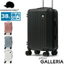 【最大46倍 7/15限定】【正規品1年保証】 スカンジナビアンフォレスト スーツケース 機内持ち込み Sサイズ S SCANDINAVIAN FOREST キャリーケース キャリーバッグ かわいい おしゃれ シンプル ドリンクホルダー 旅行 TSロック 38L SFRS-2401-S