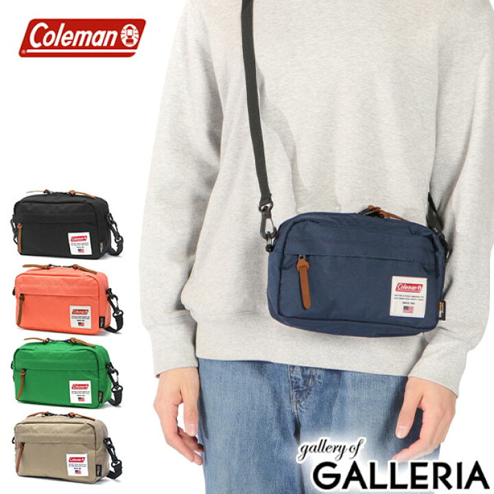 【公認販売店】 コールマン ショルダーバッグ メンズ レディース Coleman 小さめ 斜めがけ 軽量 大人 ミニショルダーバッグ カジュアル 撥水  アウトドア 4L AMERICAN CLASSIC アメリカンクラシックポーチ | ギャレリア Bag＆Luggage