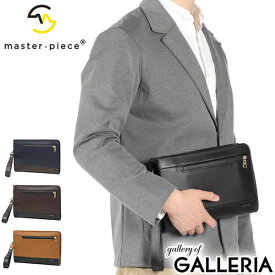 【3連休限定 最大53倍】 ノベルティ付 【正規取扱店】 マスターピース クラッチバッグ メンズ レディース ブランド master-piece 本革 小さめ 大人 上品 かっこいい 牛革 撥水 防水 クラッチ 手持ち ファスナー付き 日本製 A5 M gloss 01669-v3