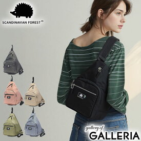 【最大63倍 4/15限定】 スカンジナビアンフォレスト ボディバッグ レディース SCANDINAVIAN FOREST バッグ 軽量 軽い ブランド 小さめ かわいい ペットボトル 撥水 肩掛け シンプル A5 ワンショルダーリュック 251-KESF308