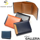 【最大39倍 土日限定】 ノベルティ付 【正規取扱店】 マスターピース 財布 メンズ レディース コンパクト master-piece 本革 ブランド 日本製 三つ折り財布 ウォレット 革 レザー 小さめ ミニ財布 カード入れ Notch ミドルウォレット 223053