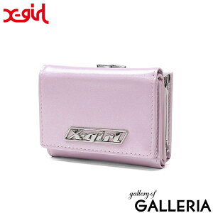 �y�ő�46�{ 10��2�����z �G�b�N�X�K�[�� �O�܂���z ���z ���f�B�[�X ���q���� ���܌� X-girl �R���p�N�g �O�܂� �u�����h �� LOGO PLATE MINI WALLET 105252054008