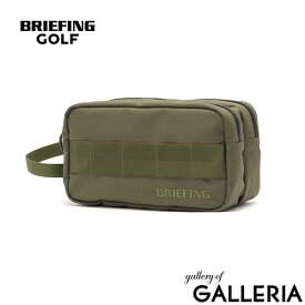 Wノベルティ付 【日本正規品】 ブリーフィング ゴルフ ポーチ 小物入れ 大きめ BRIEFING GOLF ブランド メンズ レディース カート ボール入れ 撥水 丈夫 2層 ゴルフポーチ STANDARD SERIES DOUBLE ZIP POUCH STD BRG253G24