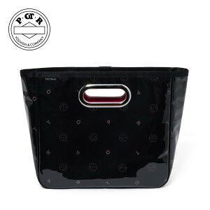 POTR �O���X �n���h�o�b�O 993-15202 GLOSS HANDBAG �����Y ���f�B�[�X �莝�� ������ �W���J�[�h�D�� PVC �u�����h �o�b�O ���{�� �|�[�^�[ PORTER �g�c�J�o��