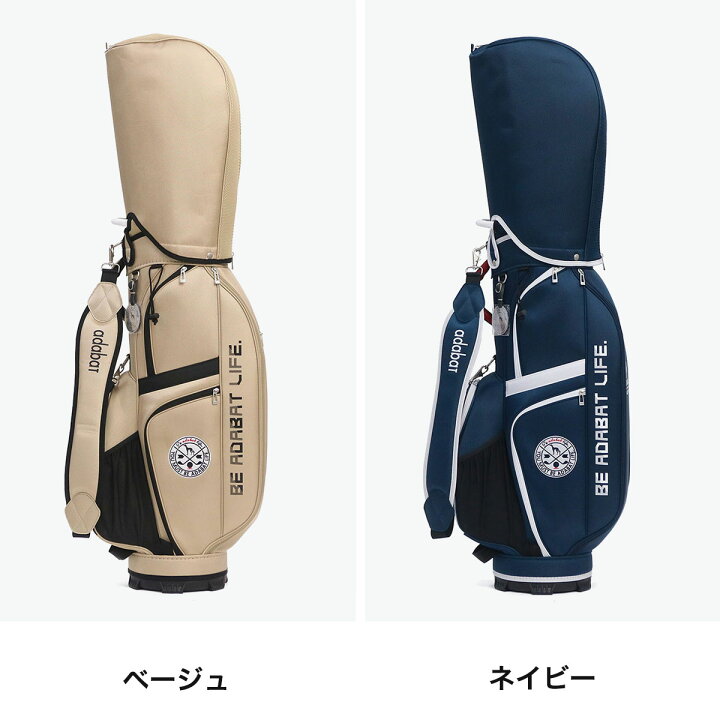 楽天市場】アダバット キャディバッグ メンズ レディース adabat 