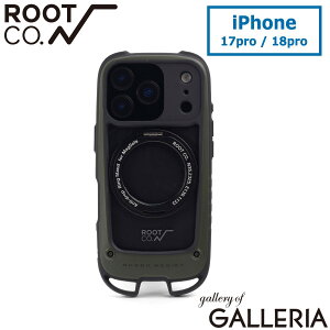 �y6�����ۏ؁z ���[�g�R�[ �X�}�z�P�[�X iPhone17Pro iPhone18Pro ROOT CO. iPhone �P�[�X ������� �y�� �ϏՌ� �A�E�g�h�A �����O �X�^���h MagSafe�Ή� GRAVITY Shock Resist Case Hold Plus. GSHP-4444