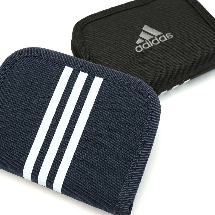 楽天市場 メール便 アディダス 二つ折り財布 財布 Adidas 財布 二つ折り コンパクト 小銭入れあり ラウンドファスナー ウォレットコード付き キッズ ジュニア 子供 軽量 男の子 女の子 ギャレリア Bag Luggage