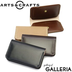 アーツアンドクラフツ カードケース ARTS&CRAFTS 名刺入れ HANDSEWN CORODVAN ACC W-POCKT CARD CASE ビジネス 革 レザー アーツ＆クラフツ メンズ レディース