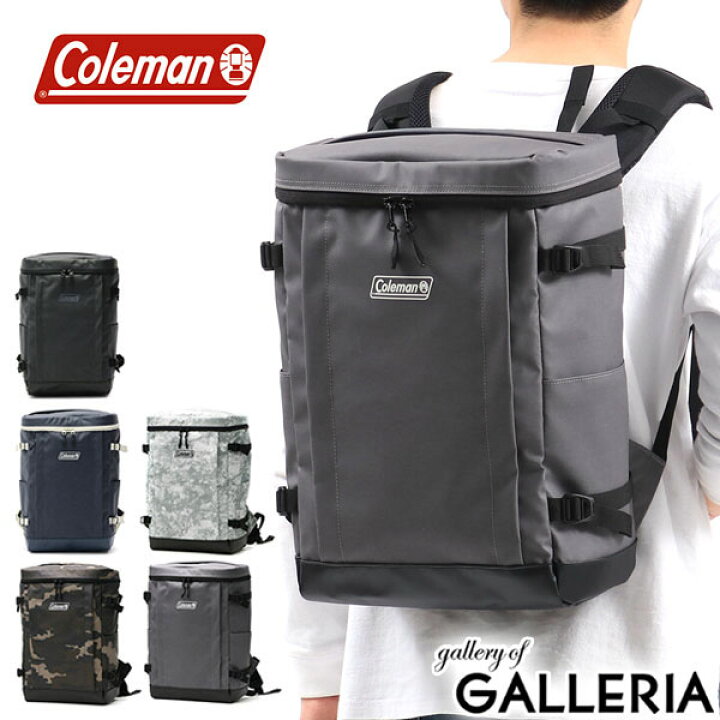 楽天市場 エントリー 楽天カード最大30倍 12 15限定 ノベルティ付 コールマン Coleman リュック Shield 25 バックパック 防水 通学 通学リュック 通学用 部活 B4 スクエア ボックス型 男子 女子 中学生 高校生 メンズ レディース シールド 25 25l ギャレリア