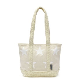 【最大38倍 5/25限定】 コンバース トートバッグ CONVERSE Boa S size Tote Bag ボア Sサイズ スタープリント レディース バッグ B5 カジュアル ファスナー付き 14040000