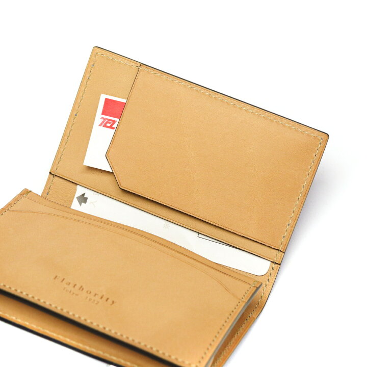 楽天市場】フラソリティ 名刺入れ Flathority waterOil Cordovan Card  