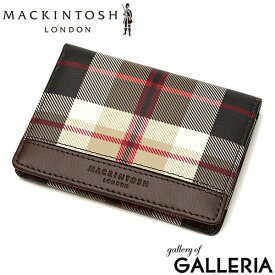 【最大39倍 4/20限定】 マッキントッシュ ロンドン パスケース MACKINTOSH LONDON ハウス HOUSE カードケース スリム 定期入れ 二つ折り 軽量 本革 通勤 ビジネス チェック チェック柄 レディース MKL5060046