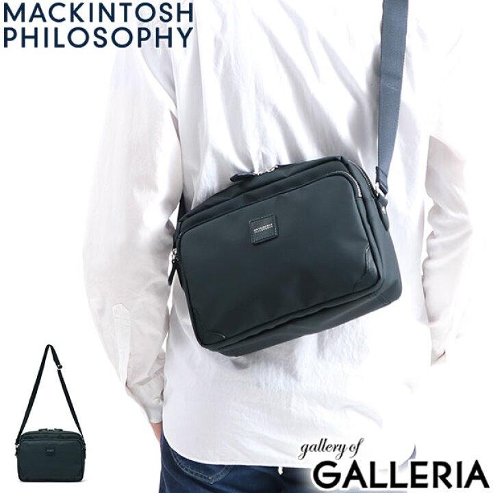 楽天市場 ノベルティ付 マッキントッシュ フィロソフィー ショルダーバッグ Mackintosh Philosophy バルヴェニー Ltd 2 斜めがけバッグ メンズ レディース 小さめ 大人 A5 3l 軽量 撥水 ヨコ型 限定モデル ギャレリア Bag Luggage