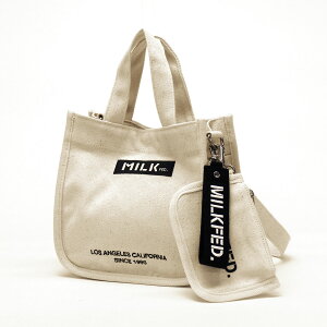 �y�ő�37�{ 5/6����z �~���N�t�F�h �V�����_�[�o�b�O MILKFED. EMBROIDERED BAR MINI SHOULDER BAG W/STRAP �o�b�O �g�[�g�o�b�O 2WAY �΂߂��� �~�j�g�[�g ������ �R���p�N�g ���w�� ���Z�� ���q ���f�B�[�X 1