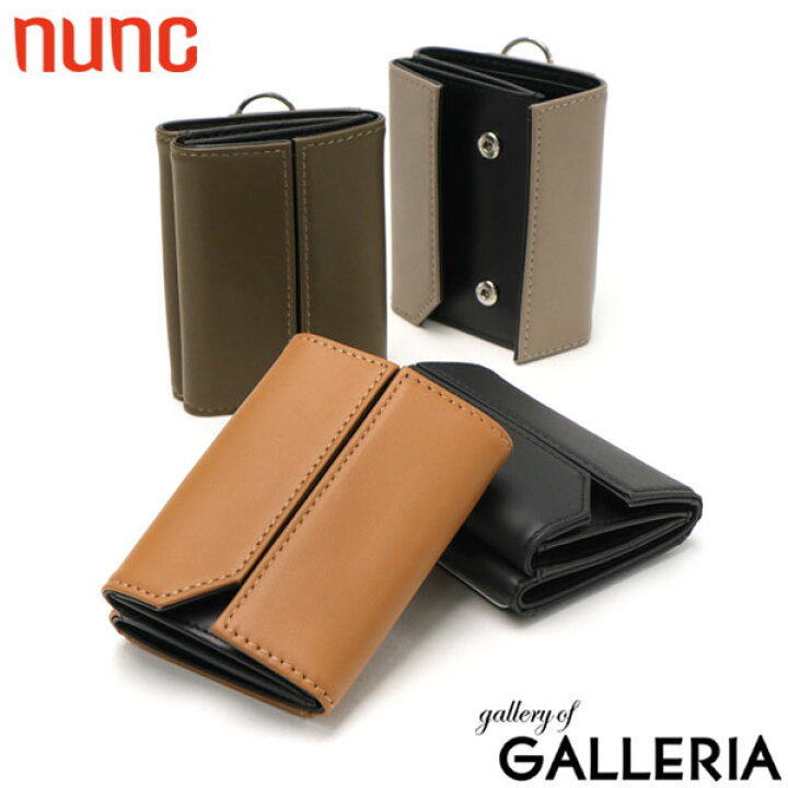楽天市場】ノベルティ付 ヌンク 財布 nunc Double ダブル 三つ折り財布 