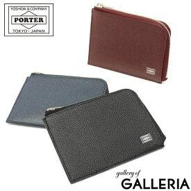 ポーター エイブル カード ＆ コインケース 030-03084 ミニ財布 吉田カバン PORTER 財布 ABLE CARD & COIN CASE コンパクト 小銭入れ 型押し メンズ レディース