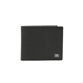 ポーター エイブル ウォレット 030-03440 二つ折り財布 吉田カバン PORTER ABLE WALLET メンズ レディース ブランド 財布 二つ折 二つ折り 本革 コンパクト 小銭入れあり おしゃれ カード カード収納 小さい 薄い ビジネス 日本製