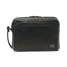 ポーター アメイズ ポーチ 022-03797 クラッチバッグ 吉田カバン PORTER AMAZE POUCH セカンドバッグ 本革 小さめ A5 2層 ダブルファスナー メンズ 日本製