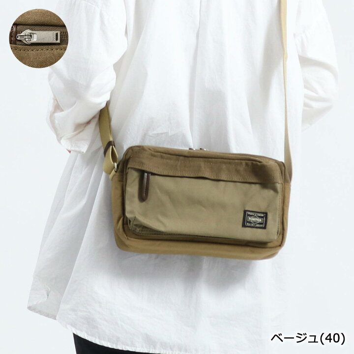 楽天市場 ノベルティ付 吉田カバン ポーター ショルダーバッグ Porter Bridge ブリッジ Shoulder Bag S ショルダー バッグ 斜めがけ 小さめ ミニショルダー 小さい キャンバス 革 メンズ レディース 193 ギャレリア Bag Luggage