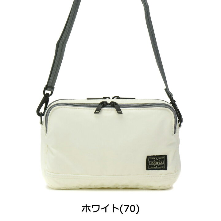 吉田カバンショルダーバッグ ポーター 白 ショルダー 美品 PORTER GIRL 