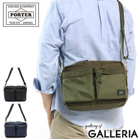 ポーター フォース ショルダーバッグ(S) 855-05457 吉田カバン PORTER FORCE SHOULDER BAG(S) メンズ レディース ブランド 斜めがけ 小さめ 40代 50代 60代 ナイロン 軽量 A5 日本製 斜めがけバッグ ミニショルダー 軽い ミニ ショルダー カジュアル ミリタリー