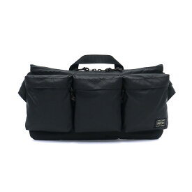 ポーター フォース ウエストバッグ 855-05460 吉田カバン PORTER FORCE WAIST BAG ウエストポーチ 斜めがけ 薄型 ミリタリー ナイロン メンズ レディース