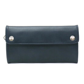 ポーター クラスト ロングウォレット 035-03431 長財布 吉田カバン PORTER LONG WALLET メンズ レディース ネイビー 本革 レザー ブランド かぶせ おしゃれ 軽い ファスナー 30代 40代 日本製