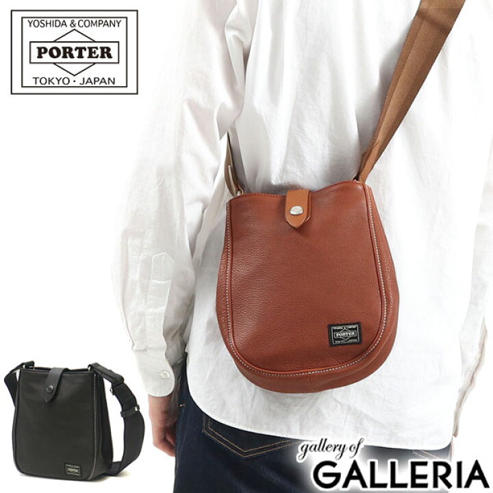 楽天市場 ノベルティ付 吉田カバン ポーター ショルダーバッグ Porter Cisco シスコ Shoulder Bag L ショルダー バッグ 斜めがけ ミニショルダー 革 本革 レザー 日本製 メンズ レディース 1 新作 21 ギャレリア Bag Luggage