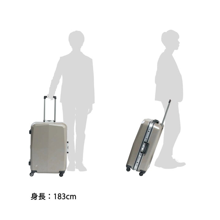 楽天市場】ノベルティ付 【正規品10年保証】 プロテカ スーツケース 