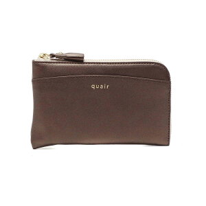 【最大39倍 10/30限定】 クアー 財布 レディース quair 薄い財布 ブランド 40代 お洒落 薄い 薄型 L字ファスナー ファスナー 本革 革 レザー コンパクト 小さい さいふ 軽量 大人 かわいい おしゃ