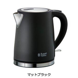 �y���K�i1�N�ۏ؁z ���b�Z���z�u�X �P�g�� Russell Hobbs �x�[�V�b�N�P�g�� �d�C�P�g�� 1.0L �󕰂��h�~ �����d��OFF �Ɠd �X�e�����X �L�b�`�� �V���v�� 7013JP 7013JP-BK