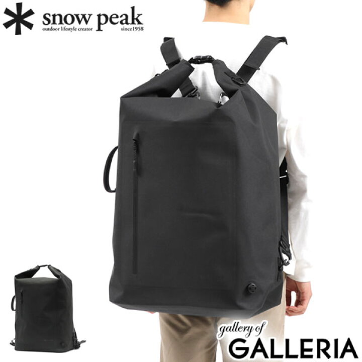 【最大53倍 11/5限定】 スノーピーク リュック snow peak Water Proof 4Way Dry Bag L バッグ リュックサック  ショルダーバッグ 斜めがけ ワンショルダー ボストンバッグ 大容量 80L A3 B4 A4 アウトドア 防水 旅行 メンズ レディース