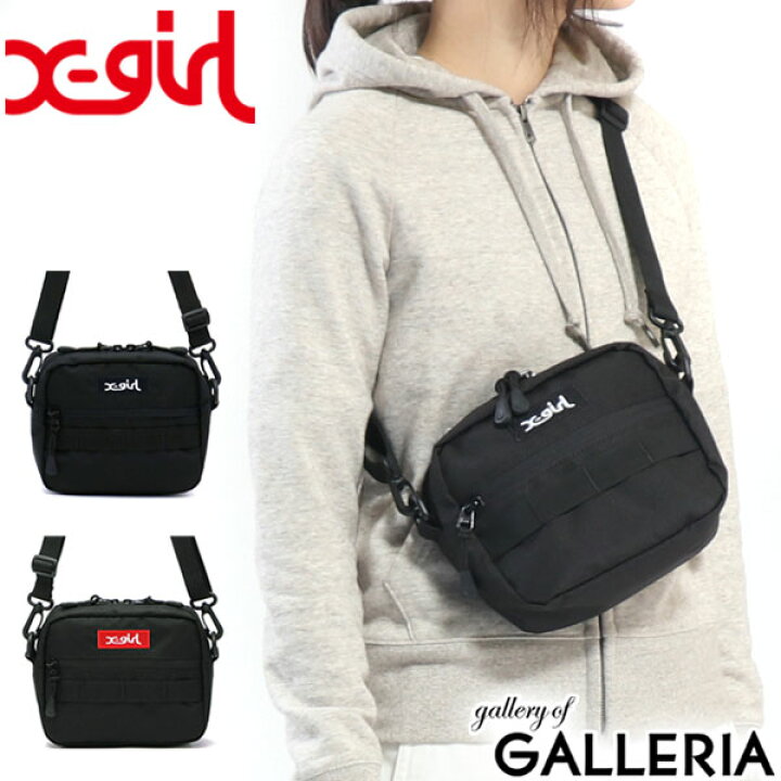 楽天市場 エックスガール ショルダーバッグ X Girl バッグ 斜めがけ Box Logo Shoulder Bag ボックスロゴ 小さめ ミニ ショルダー レディース ギャレリア Bag Luggage