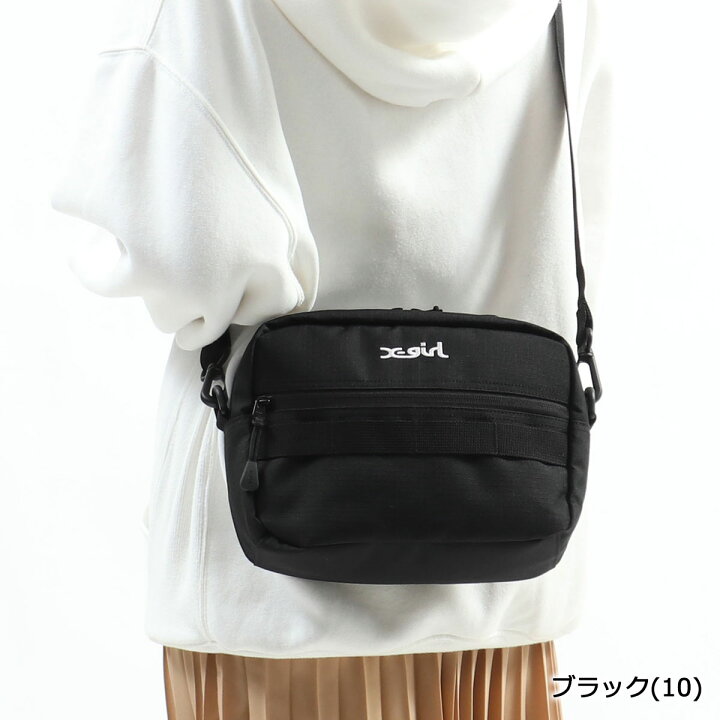 楽天市場 エックスガール ショルダーバッグ X Girl Mills Logo Adventure Shoulder Bag ショルダー 斜めがけバッグ コンパクト A5 軽量 撥水 高校生 女子高生 女子 Xgirl ギャレリア Bag Luggage