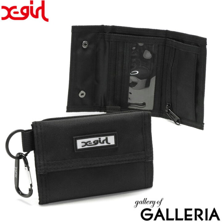 楽天市場 メール便 エックスガール 財布 X Girl Box Logo Mini Wallet 三つ折り財布 ミニ財布 ミニ 財布 三つ折り 小銭入れ コンパクト ボックスロゴ 軽量 レディース ギャレリア Bag Luggage