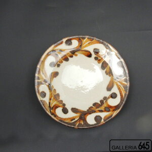 7寸皿(鉄絵):眞喜屋 修:035091