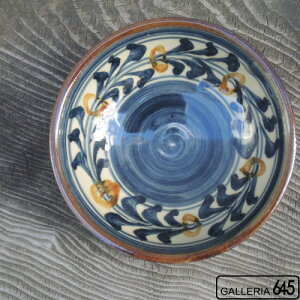 6寸鉢(巻唐草):金城定昭:087031