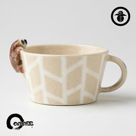 ま工房　なまけもの　スープカップ　かわいい　作家 手作 日本製