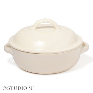 土鍋 大容量 4人用 大き目 9号鍋 スタジオエム アルバート 日本製 耐熱陶器 直火 オーブン 電子レンジ 土鍋 煮込み 鍋物 スープ シチュー ギフト お祝い STUDIO M' スタジオM
