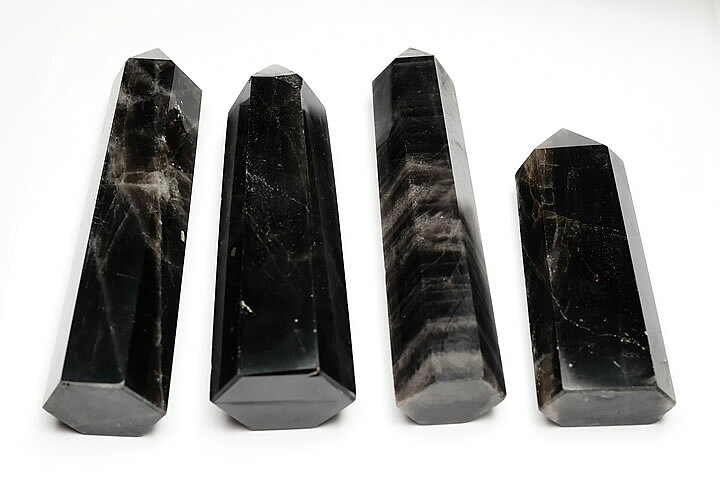 楽天市場】純天然特級チベットモリオン(黒水晶)ポリッシュポイント51  