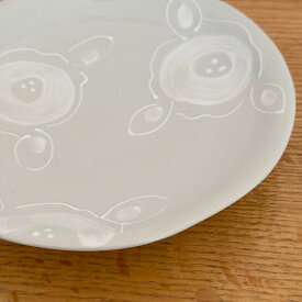 砥部焼　陶彩窯 「花いっちん」三寸皿