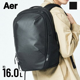 10%OFFクーポン★Aer リュック 正規取扱店 Aer Tech Pack 3 ＜16L・内装-3室＞ AER-31015（ AER-31010後継型） エアー テックパック3 限定特典も★aerメンズ レディース デイパック ビジネスリュック 仕事 通勤 旅行 出張 バッグ ブランド シンプル オシャレ A4 定番