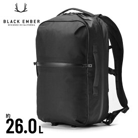 2400円OFFクーポン★限定特典も★【正規取扱店】BLACK EMBER（ブラックエンバー） SHADOW 26 シャドー 26 横持ち可★出張も ビジネス リュック コーデュラ メンズ レディース バッグ 仕事 旅行 通勤 ブランド オシャレ A4 B4 BE-7220020