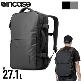 10%OFFクーポン★限定特典も★Incase EO TRAVEL BACKPACKトラベルバッグ 機内持込 インケース 出張 大容量 リュック 正規取扱店＜27.1L・3室＞ 1泊2日出張 旅行 ＜APPLE公認＞ ビジネスリュック スーツケース開閉 メンズ レディース ブランド オシャレ apple mac グレー