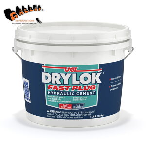 UGL �h���C���b�N �t�@�X�g�v���O (1.8Kg)�y DRYLOK FAST PLUG �R���N���[�g �����^�� �����K �΍� ���� ���O �n���� �� �� ���n ��C �h�� ������ �p�e �A���J�[�Œ� �R�� ���R�� DIY �v���d�l �̔� �z