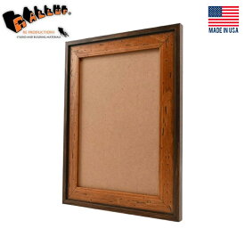 トーステッドパイン フレーム (A4) ※アクリル板(ガラスまたはミラー)と壁掛けフックは別売です。【額縁 木製 写真 ポスター アートフレーム 古材風 リビング ディスプレイ ウェルカムボード 】
