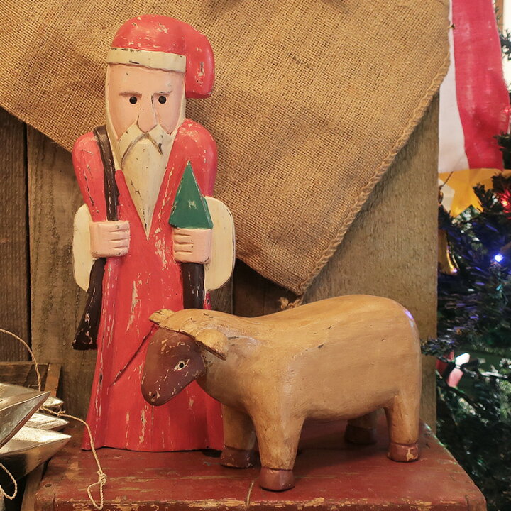 楽天市場】ウッドカービング シープ 【クリスマス】【 ひつじ 羊 Sheep 