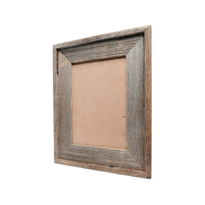 バーンウッド フレーム (A4) ※アクリル板(ガラスまたはミラー)と壁掛けフックは別売です。【額縁 木製 フレーム 写真 ポスター  イラスト 古材 リビング ディスプレイ ウェルカムボード おしゃれ】 ＧＡＬＬＵＰ／ギャラップ